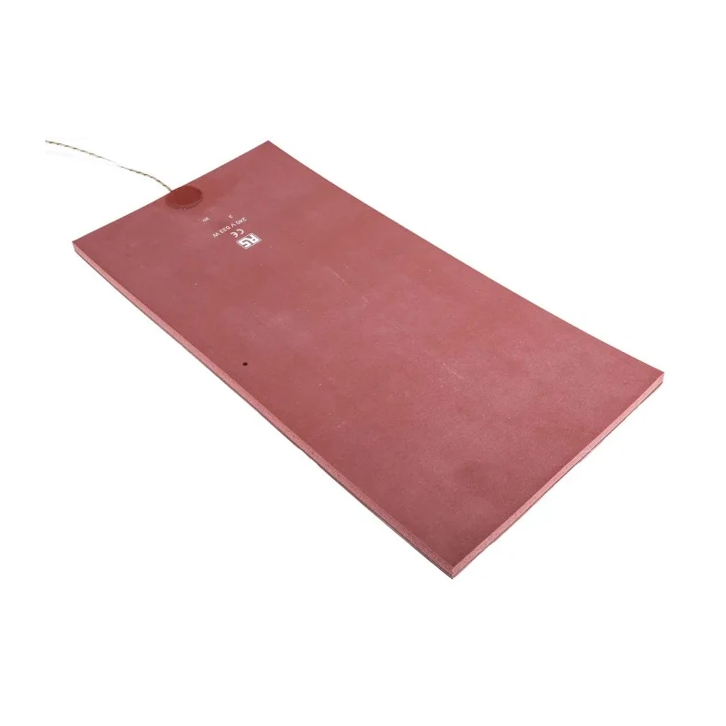 RS PRO Silicone Heater Mat 533 W, 240V AC, 400 mm x 300 mm Rectangle 106-5410