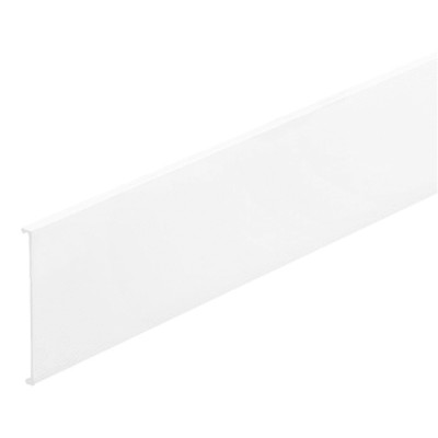 Planet-Wattohm Polyvinyl Chloride Cable Trunking Accessory Cover Logix 130mm Width 80mm 48001
