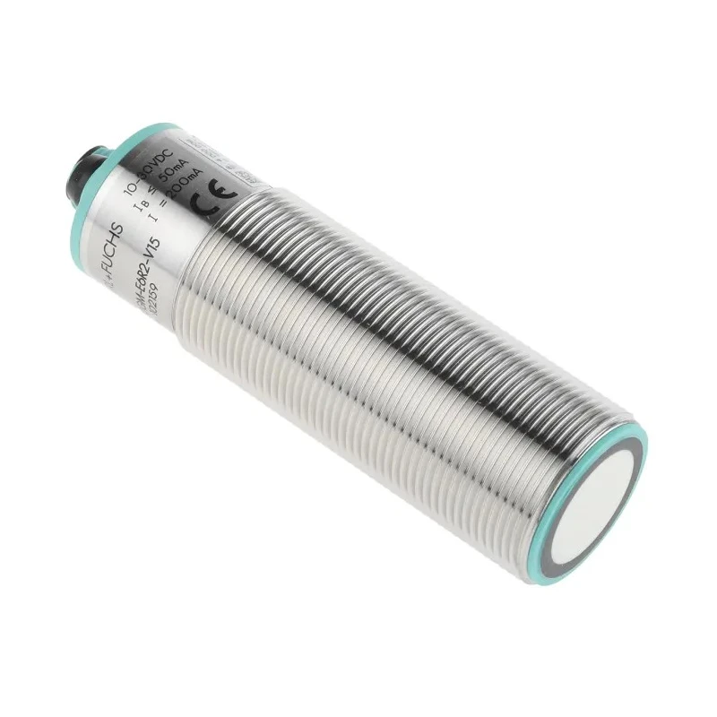 Pepperl + Fuchs Threaded Barrel Ultrasonic Proximity Sensor M30 x 1.5 2000 mm 200mA PNP 30V UC2000-30GM-E6R2-V15