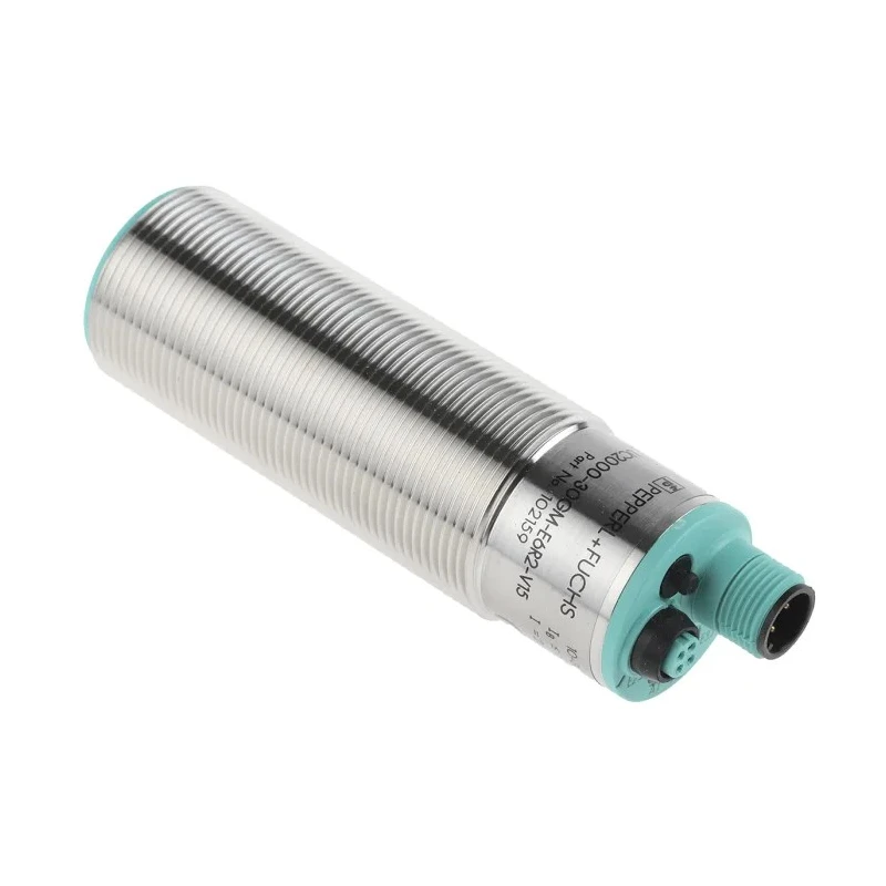Pepperl + Fuchs Threaded Barrel Ultrasonic Proximity Sensor M30 x 1.5 2000 mm 200mA PNP 30V UC2000-30GM-E6R2-V15