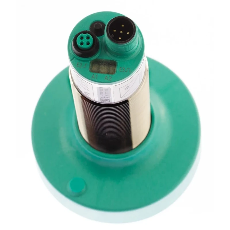 Pepperl + Fuchs Threaded Barrel Ultrasonic Proximity Sensor M30 x 1.5 6000 mm 200mA PNP 3V 30 V dc UC6000-30GM-E6R2-V15