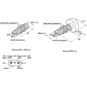 Pepperl + Fuchs Threaded Barrel Ultrasonic Proximity Sensor M30 x 1.5 6000 mm 200mA PNP 3V 30 V dc UC6000-30GM-E6R2-V15