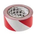 3M White, Red Vinyl Lane Marking Tape 50mm Width, 33m Length, 0.13mm Thickness 767
