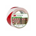 3M White, Red Vinyl Lane Marking Tape 50mm Width, 33m Length, 0.13mm Thickness 767