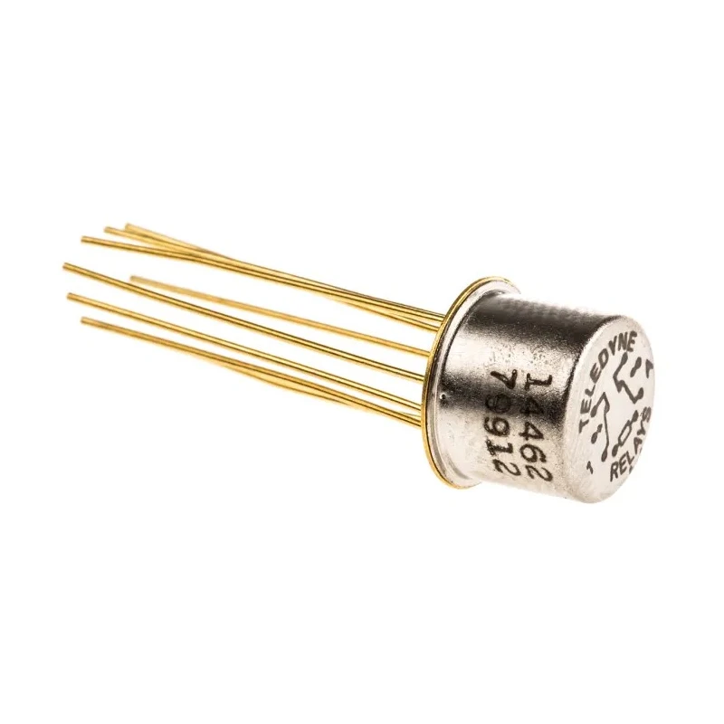 Teledyne PCB RF Relay 12V DC Coil DPDT Hermetically Sealed Gold Plated Contacts 412 Series ER412-12A
