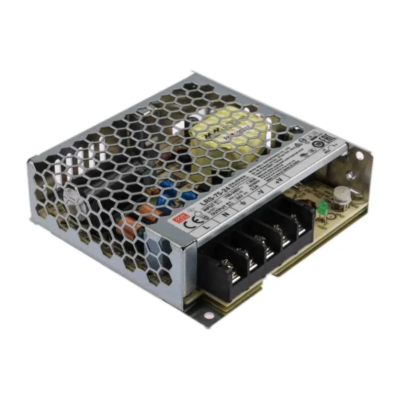 MEAN WELL 76.8W 24V DC Switching Power Supply Universal Input LRS-75-24