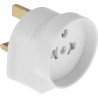 RS PRO Travel Adapter Europe UK, 13A, European Plug to British Type G, 250 V 13A 399-6134