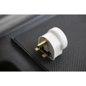RS PRO Travel Adapter Europe UK, 13A, European Plug to British Type G, 250 V 13A 399-6134