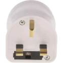 RS PRO Travel Adapter Europe UK, 13A, European Plug to British Type G, 250 V 13A 399-6134