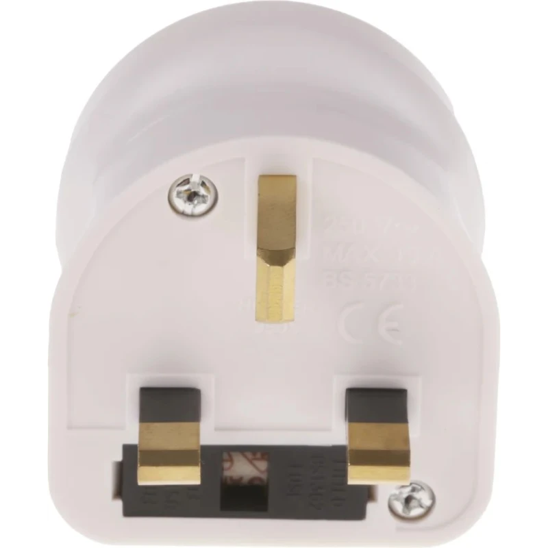 RS PRO Travel Adapter Europe UK, 13A, European Plug to British Type G, 250 V 13A 399-6134