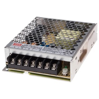MEAN WELL Switching Power Supply 105W 15V DC 7A Chassis Mount LRS-100-15