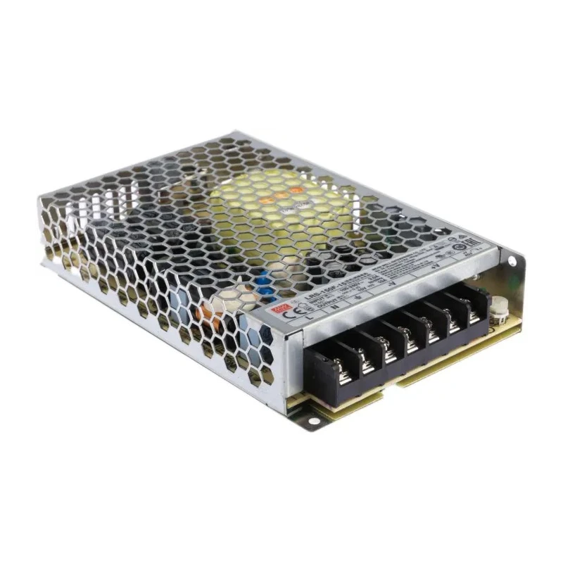MEAN WELL Switching Power Supply 15V DC, 150W, 10A Output, Universal Input AC/DC LRS-150F-15
