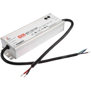 MEAN WELL 96W 24V dc Single Output Chassis Mount Switching Power Supply HEP-100-24A