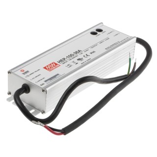 MEAN WELL Industrial-Grade 95W Switching Power Supply 36V DC, 2.65A Output, Aluminium Casing HEP-100-36A