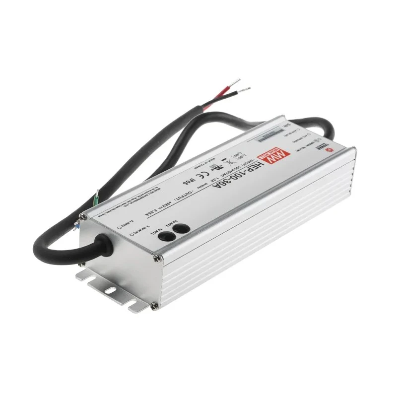 MEAN WELL Industrial-Grade 95W Switching Power Supply 36V DC, 2.65A Output, Aluminium Casing HEP-100-36A