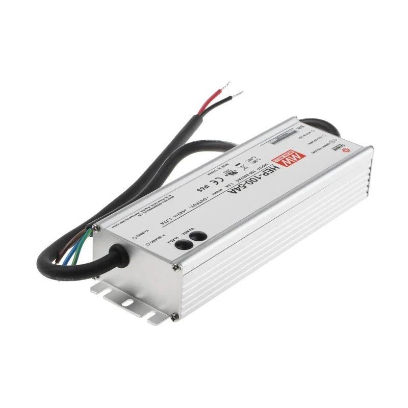 MEAN WELL Industrial Grade Switching Power Supply Chassis Mount 54V DC 95.5W High Efficiency 93% HEP-100-54A