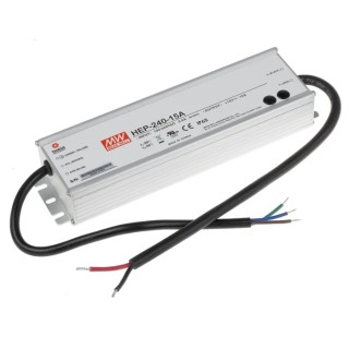 MEAN WELL Industrial-grade 225W 15V DC Switching Power Supply Chassis Mount HEP-240-15A