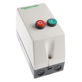 Schneider Electric TeSyS LE GV2 LC DOL Starter, Non-Reversing, 3 Phase, 690V AC, 10 kW, 17A, IP657 LE1D18V7