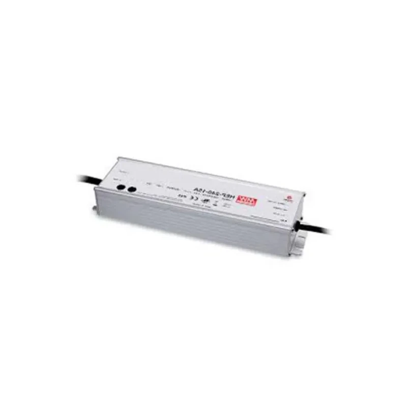 MEAN WELL Industrial-Grade 240W Switching Power Supply, 24V DC, Chassis Mount, IP65 HEP-240-24A