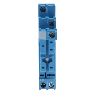 Finder 8 Way 250V AC DIN Rail Relay Socket for Use with 40.31 Series Relay 95.03.SPA