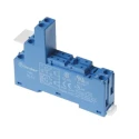 Finder 8 Way 250V AC DIN Rail Relay Socket for Use with 40.31 Series Relay 95.03.SPA