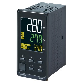 Omron Panel Mount PID Temperature Controller 3 Input 1 Output Relay 240V AC/DC E5EC