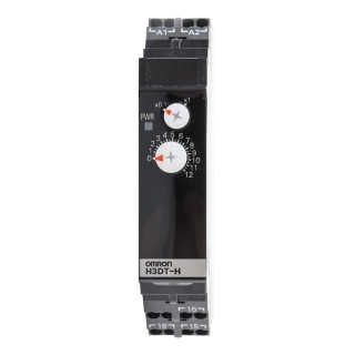 Omron DIN Rail Solid State Timer Multifunction 2-Contact SPDT, 1 to 120 s Time Range, 200-240 V AC, 240 V DC H3DT