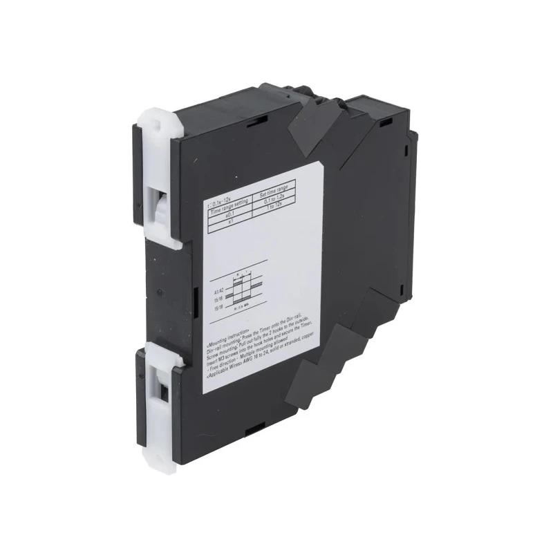 Omron DIN Rail Solid State Timer Multifunction 2-Contact SPDT, 1 to 120 s Time Range, 200-240 V AC, 240 V DC H3DT