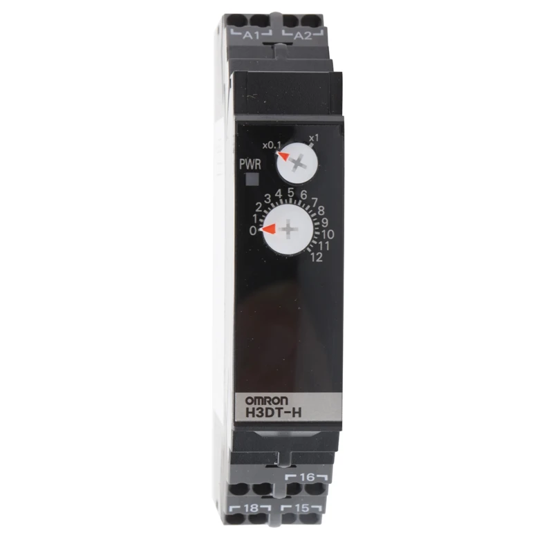 Omron Series DIN Rail Timer Relay, 1 to 120 Seconds Time Range, 2-Contact SPDT Switch, 100-120 V AC, 240 V DC Power-Off H3DT