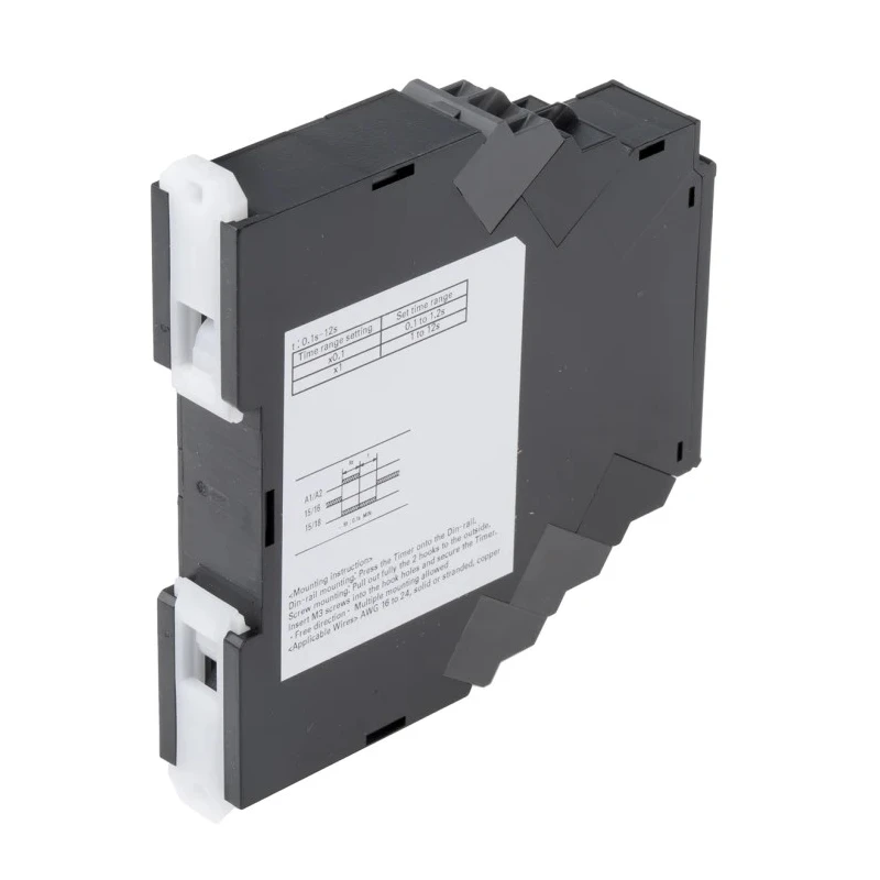 Omron Series DIN Rail Timer Relay, 1 to 120 Seconds Time Range, 2-Contact SPDT Switch, 100-120 V AC, 240 V DC Power-Off H3DT