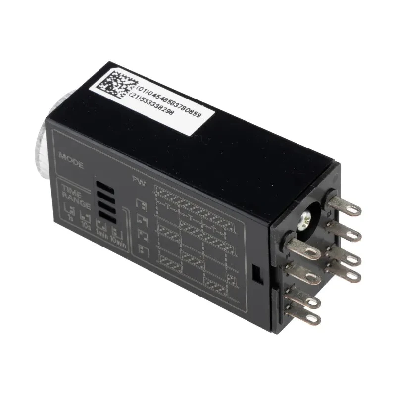 Omron Panel Timer Relay 4-Contact DPDT 125 V dc 200-230 V ac 0.1 s to 10 min Multifunction H3YN