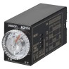 Omron Multifunction Solid State Timer Relay with DPDT 4-Contact, 125 V dc, 24V ac Supply, 0.1 s to 10 min Timing Range H3YN