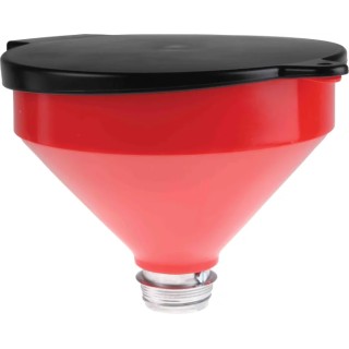 RS PRO Plastic Safety Funnel 3.2L Capacity High-Density Plastic with Lockable Lid 400-1029