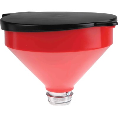 RS PRO Plastic Safety Funnel 3.2L Capacity High-Density Plastic with Lockable Lid 400-1029