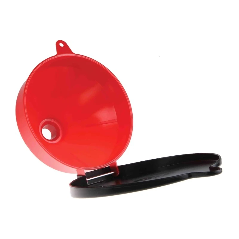RS PRO Plastic Safety Funnel 3.2L Capacity High-Density Plastic with Lockable Lid 400-1029