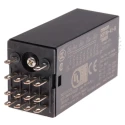 Omron Multifunction DIN Track Solid State Timer 4 NO/4 NC Contacts, 0.1 min to 10 h, 12V AC / 125 V DC, 3A Contact H3YN
