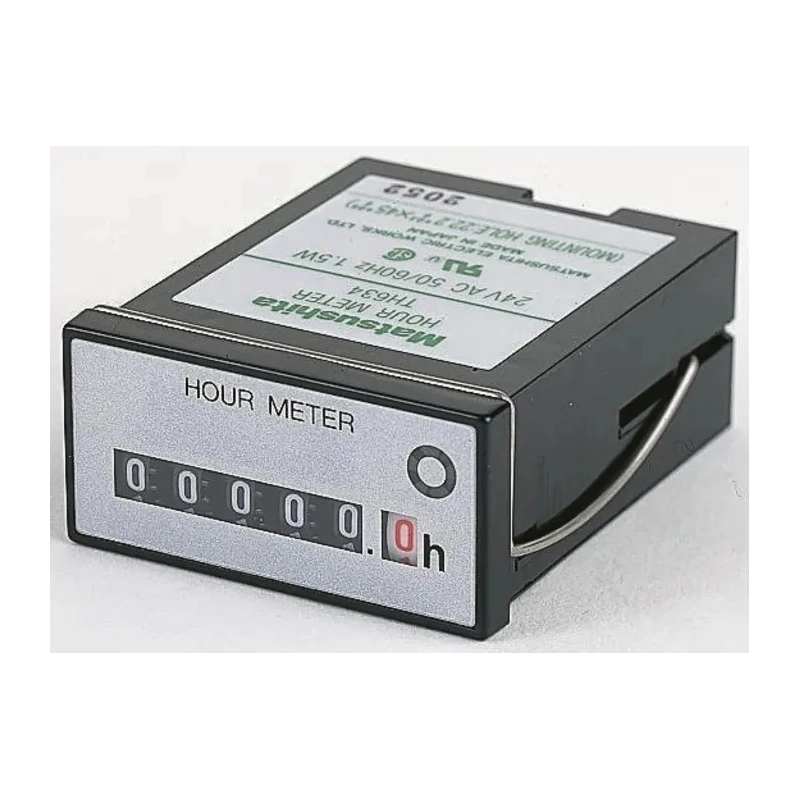 Panasonic Counter Analogue Hour Meter Panel Mount 24V ac TH63