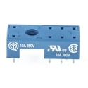 Finder 8 Way 250V AC 10A PCB Relay Socket Compatible with 44.52, 40.51, 44.62, 40.61, 41.52 Series 95.15.2SMA