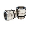 Adaptaflex Nickel Plated Brass Conduit Fitting 32 mm Nominal Size M32 Thread IP65 Rated 7TCA296020R0253 SP32/M32/M