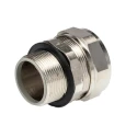 Adaptaflex Nickel Plated Brass Conduit Fitting 32 mm Nominal Size M32 Thread IP65 Rated 7TCA296020R0253 SP32/M32/M