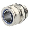 Adaptaflex Conduit Fitting Nickel Plated Brass 20 mm Nominal Size PG16 Thread IP65 Rated
