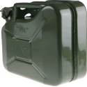 RS PRO Metal Fuel Can 10L Capacity Olive Green Powder-Coated 0.9 mm Steel 400-8503