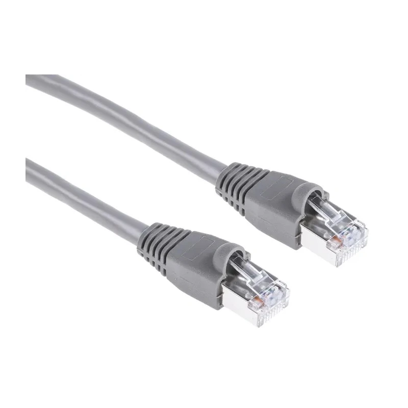 RS PRO Cat5e Ethernet Cable, 3 m, Grey RJ45 Male to RJ45 Male, U/FTP PVC 400-9657