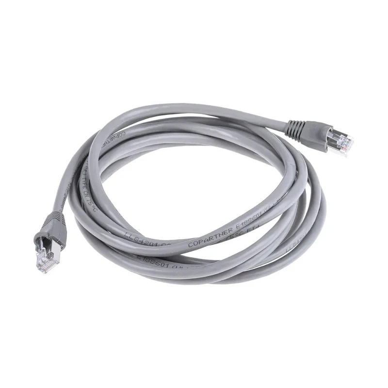 RS PRO Cat5e Ethernet Cable, 3 m, Grey RJ45 Male to RJ45 Male, U/FTP PVC 400-9657