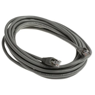RS PRO Cat5e Ethernet Cable 5m Grey RJ45 Male to RJ45 Male U/FTP PVC 400-9663