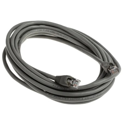 RS PRO Cat5e Ethernet Cable 5m Grey RJ45 Male to RJ45 Male U/FTP PVC 400-9663