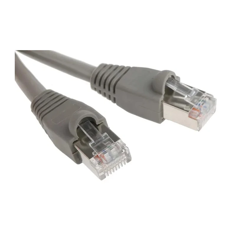 RS PRO Cat5e Ethernet Cable, 2 m Length, Grey Jacket, U/FTP Shielded RJ45 Male to RJ45 Male Connectors 400-9641