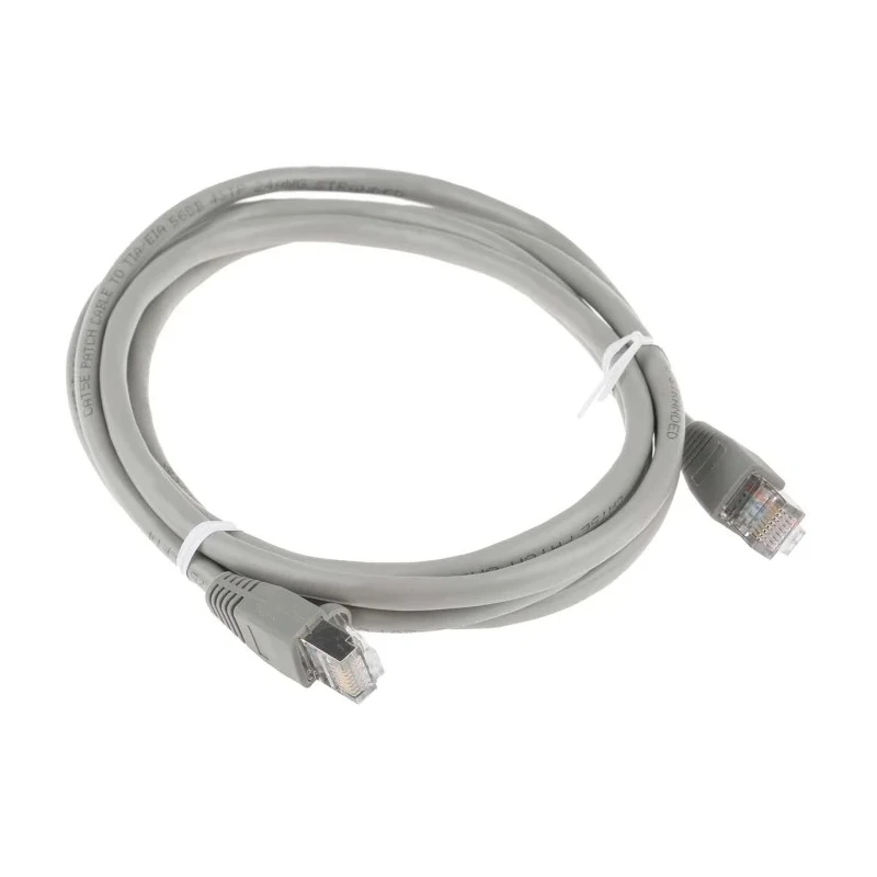 RS PRO Cat5e Ethernet Cable, 2 m Length, Grey Jacket, U/FTP Shielded RJ45 Male to RJ45 Male Connectors 400-9641