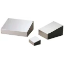 Takachi Electric Industrial Silver Aluminium Desktop Enclosure Sloped Front 75mm x 100mm x 47.5mm TS10-8