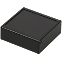 Takachi Electric Industrial Aluminium Enclosure Black Lid 36.5 mm x 100.5 mm x 100 mm CH4-10-10BBP